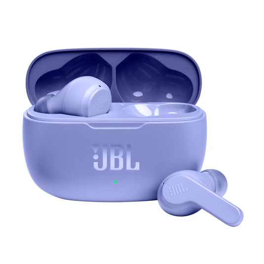JBL Vibe 200TWS - Purple - True Wireless Earbuds - Hero image number null